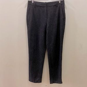 Massimo DUTTI STRAIGHT FIT WOOL TROUSERS